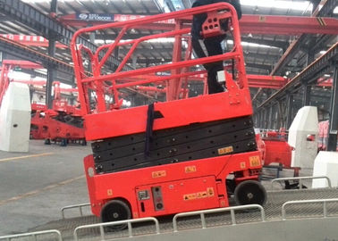 China Scherenhebebühne-Stahl Mininature-unwegsamen Geländes mit 6m Hubhöhe usine